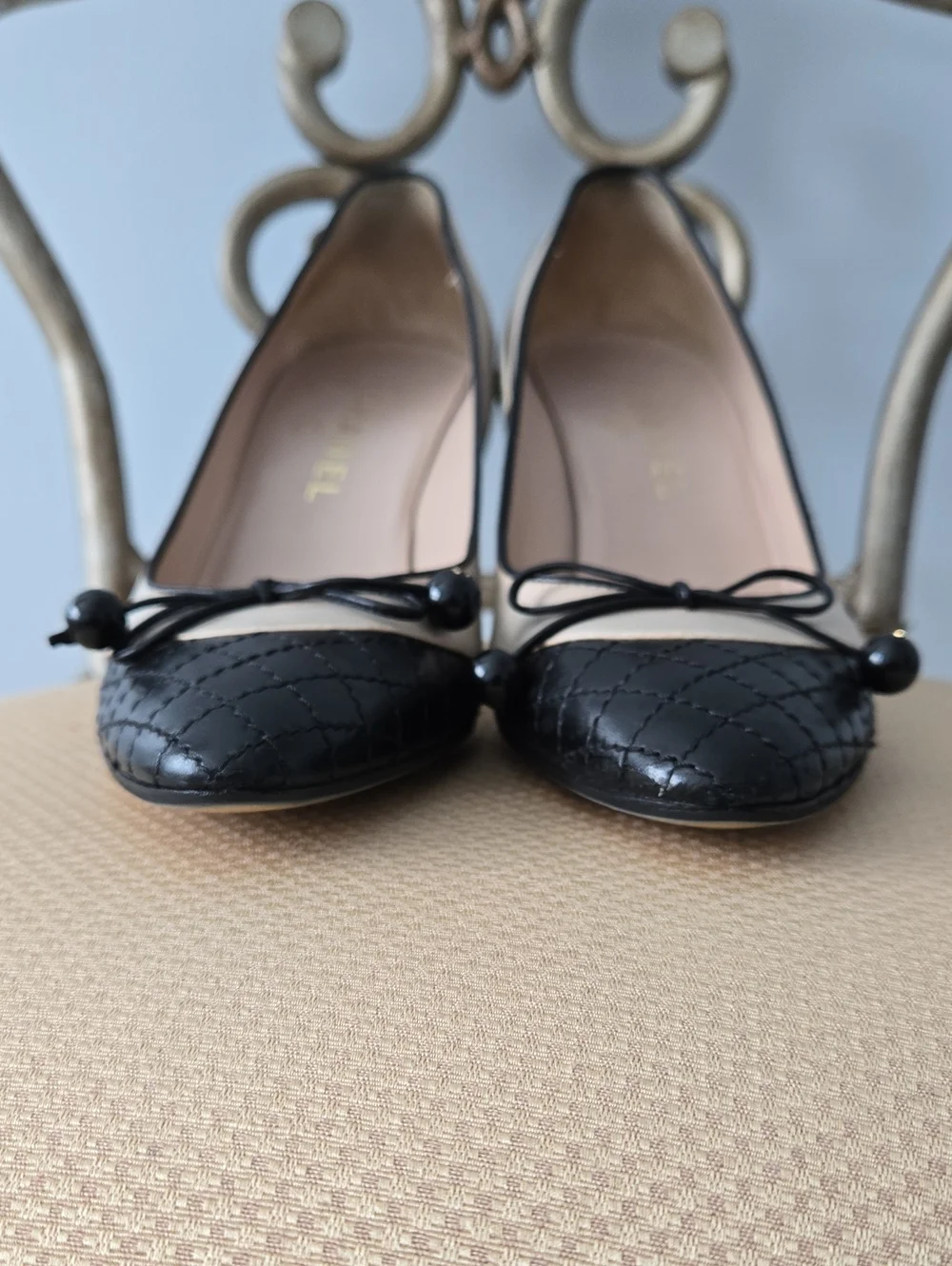 Chanel Vintage Quilted Pattern 2003 Pumps, s9/IT 39